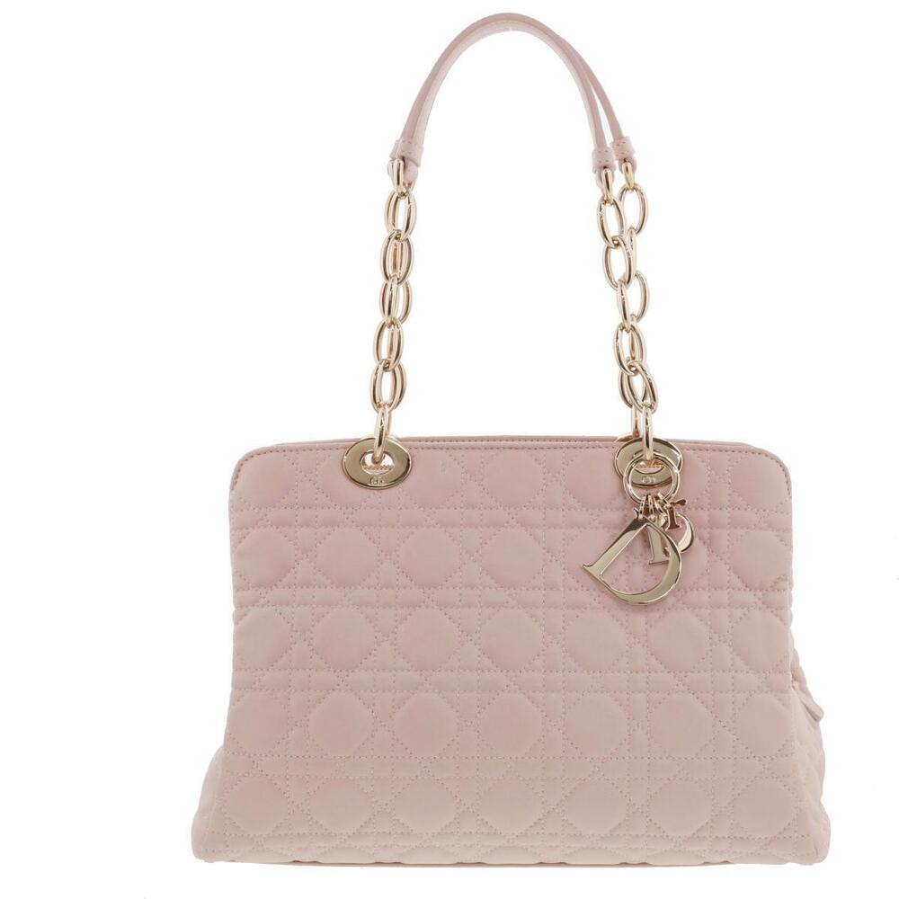 Christian Dior Lady Cannage Handbag Pink